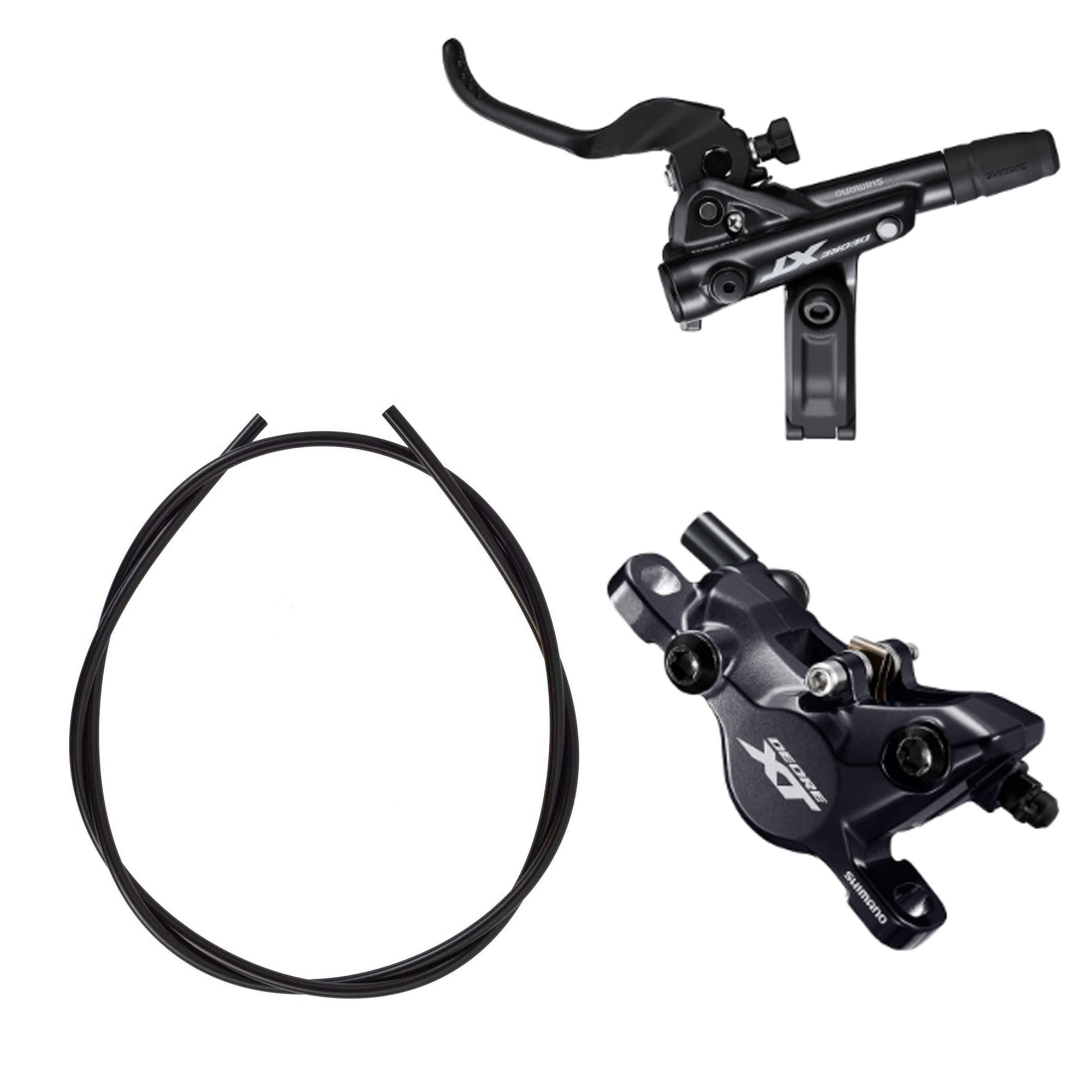 Shimano XT M8100 Hydraulic Disc Brake Rear Black | ABC Bikes