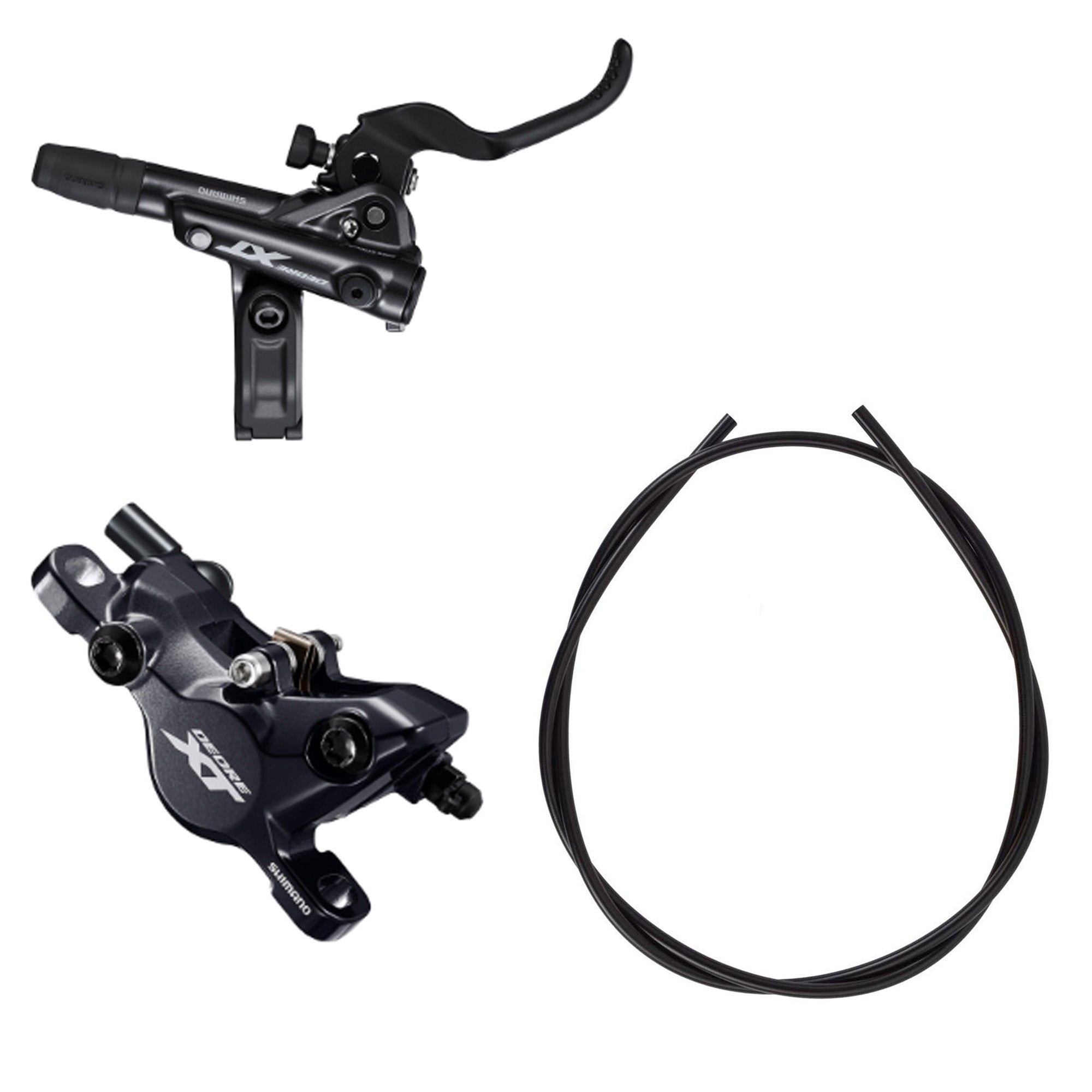 Shimano XT M8100 Hydraulic Disc Brake Front Black | ABC Bikes