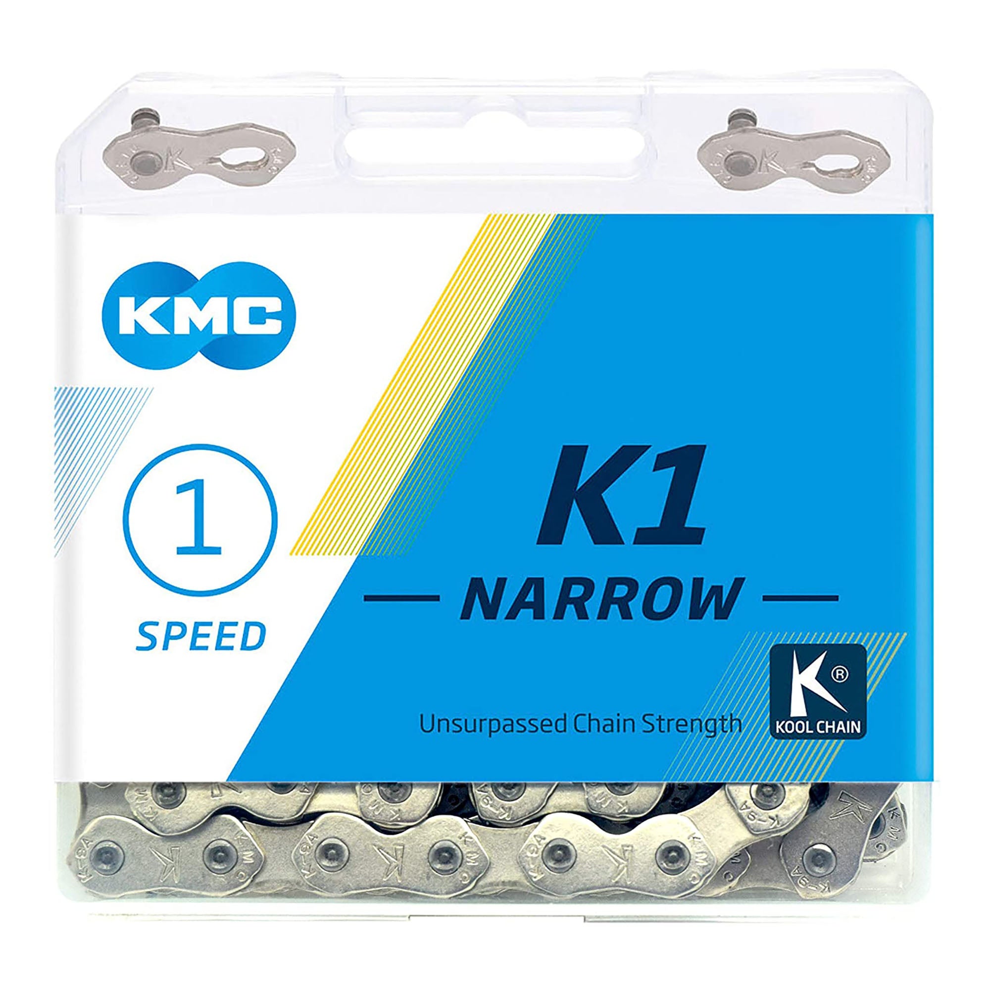 KMC K1 BMX Chain 1/2 x 3/32 Silver | ABC Bikes