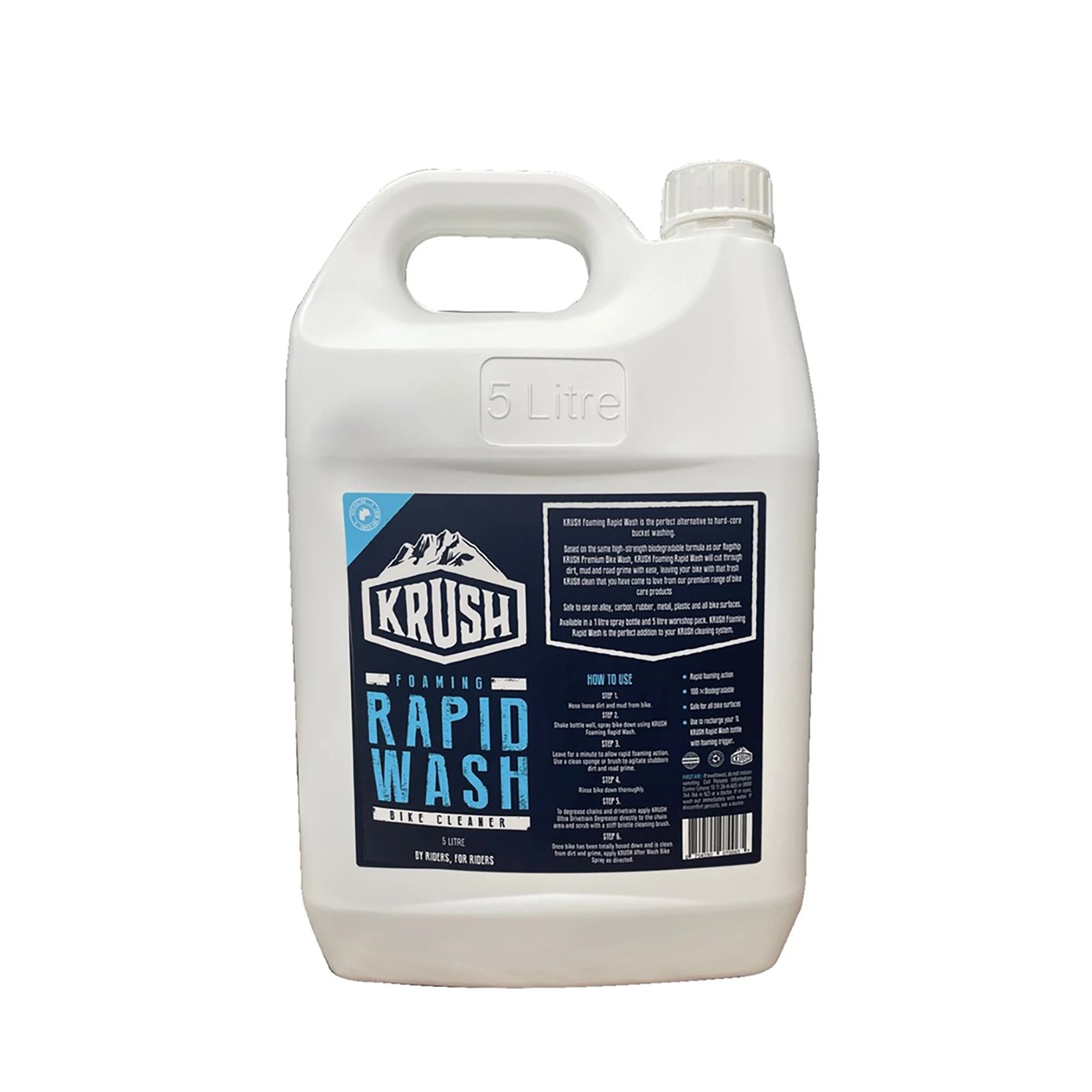 Krush Rapid Bike Wash 1 Litre | ABC Bikes