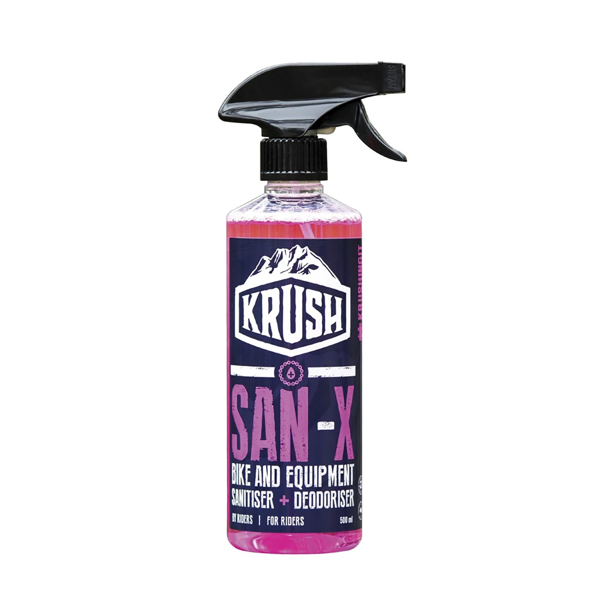 Krush San-X Bike And Equipment Sanitiser 500ml | ABC Bikes