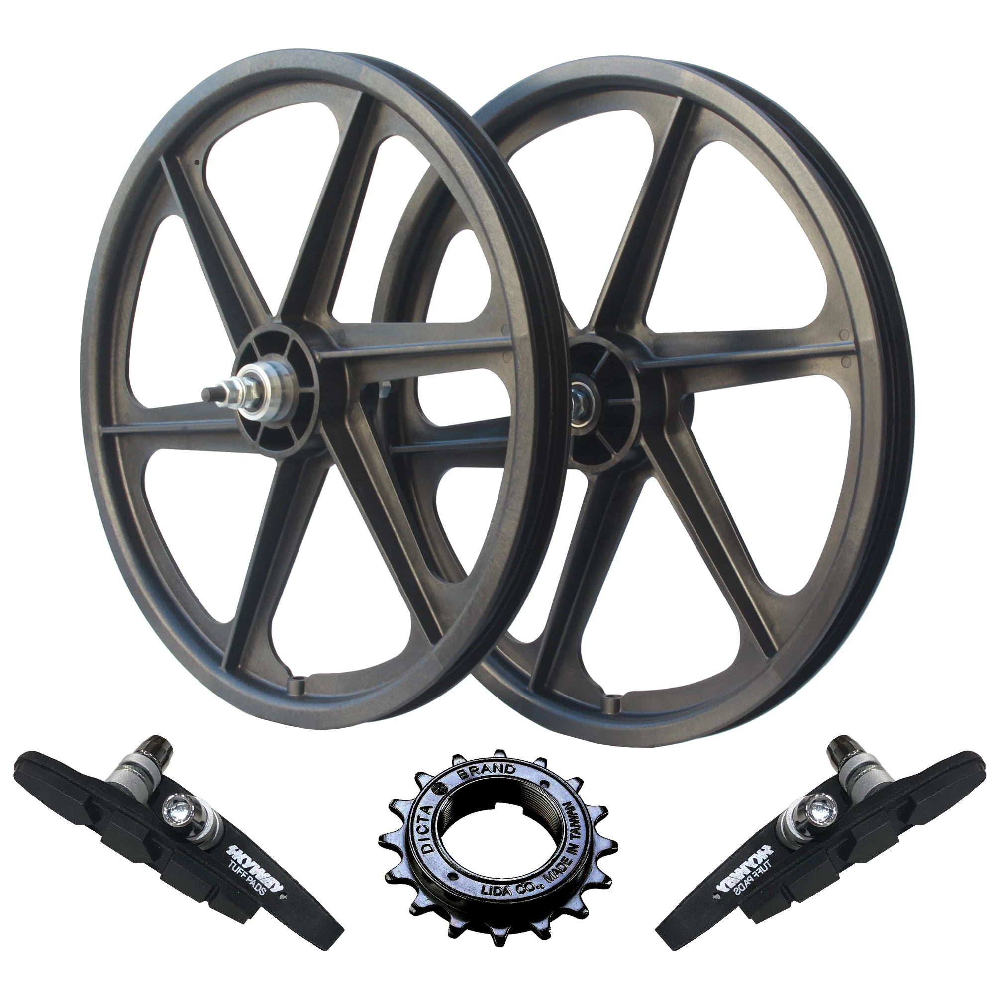 Mongoose Classic BMX Skyway Tuff Upgrade Black | ABC Bikes