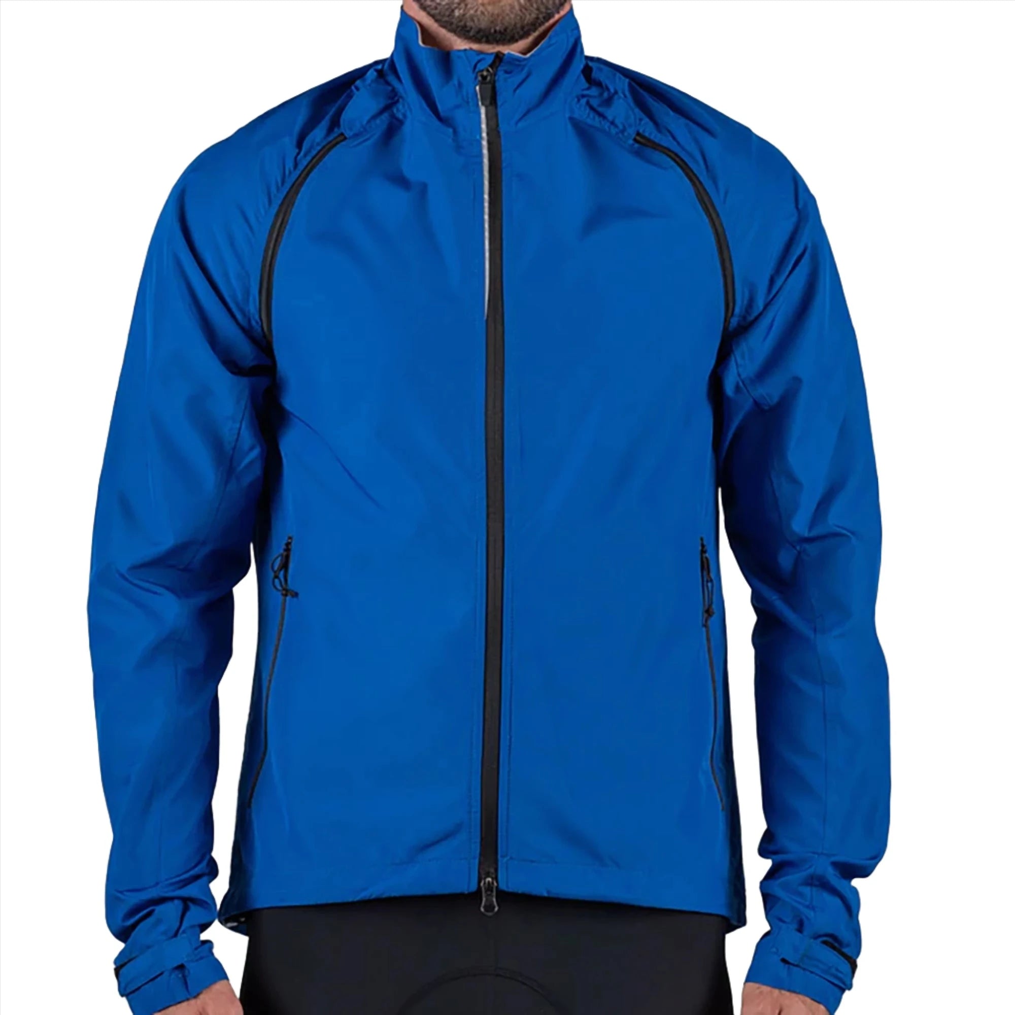 Bellwether Velocity Convertible Mens Jacket SM Royal | ABC Bikes