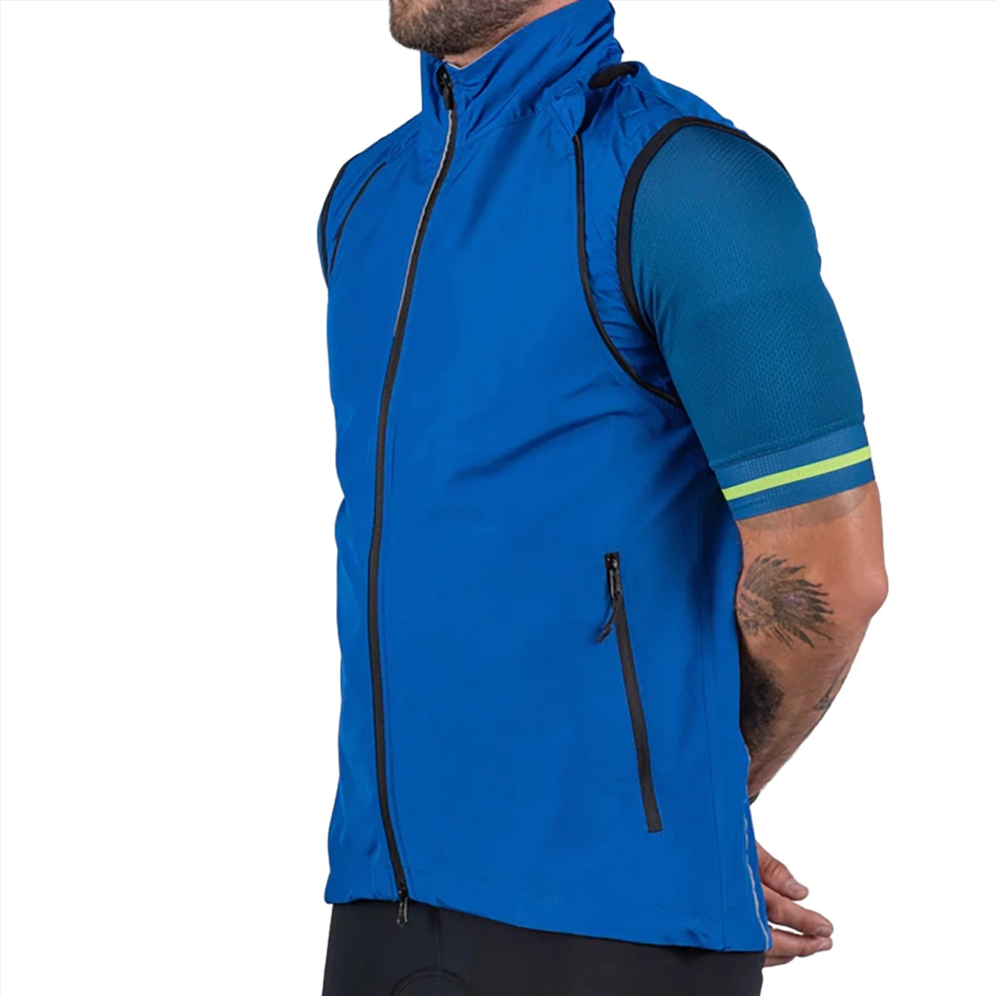 Bellwether Velocity Convertible Mens Jacket SM Hi-Vis | ABC Bikes
