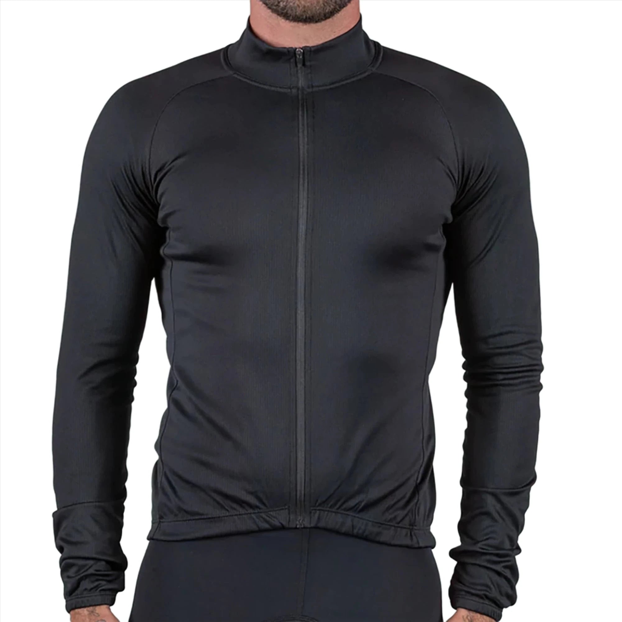 Bellwether Draft Mens LS Jersey SM Black | ABC Bikes