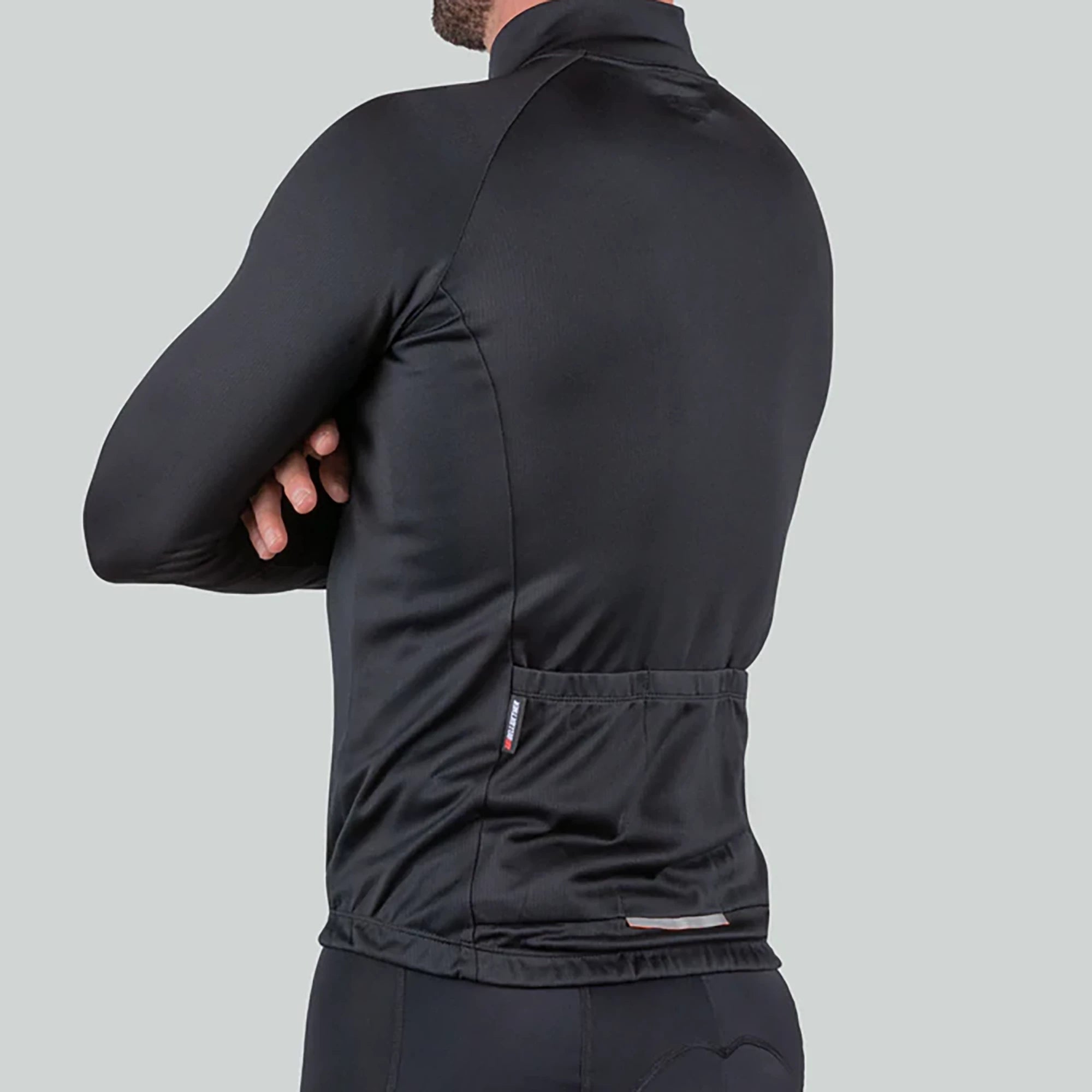 Bellwether Draft Mens LS Jersey SM Black | ABC Bikes