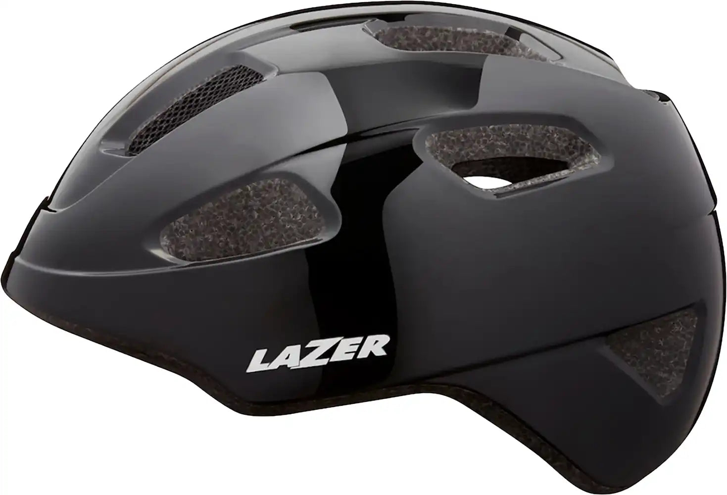 Lazer Nutz KinetiCore Kids Helmet unisize / 50-56cm Black | ABC Bikes