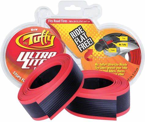 Mr Tuffy Tyre Liner 700 x 28-32 Red | ABC Bikes