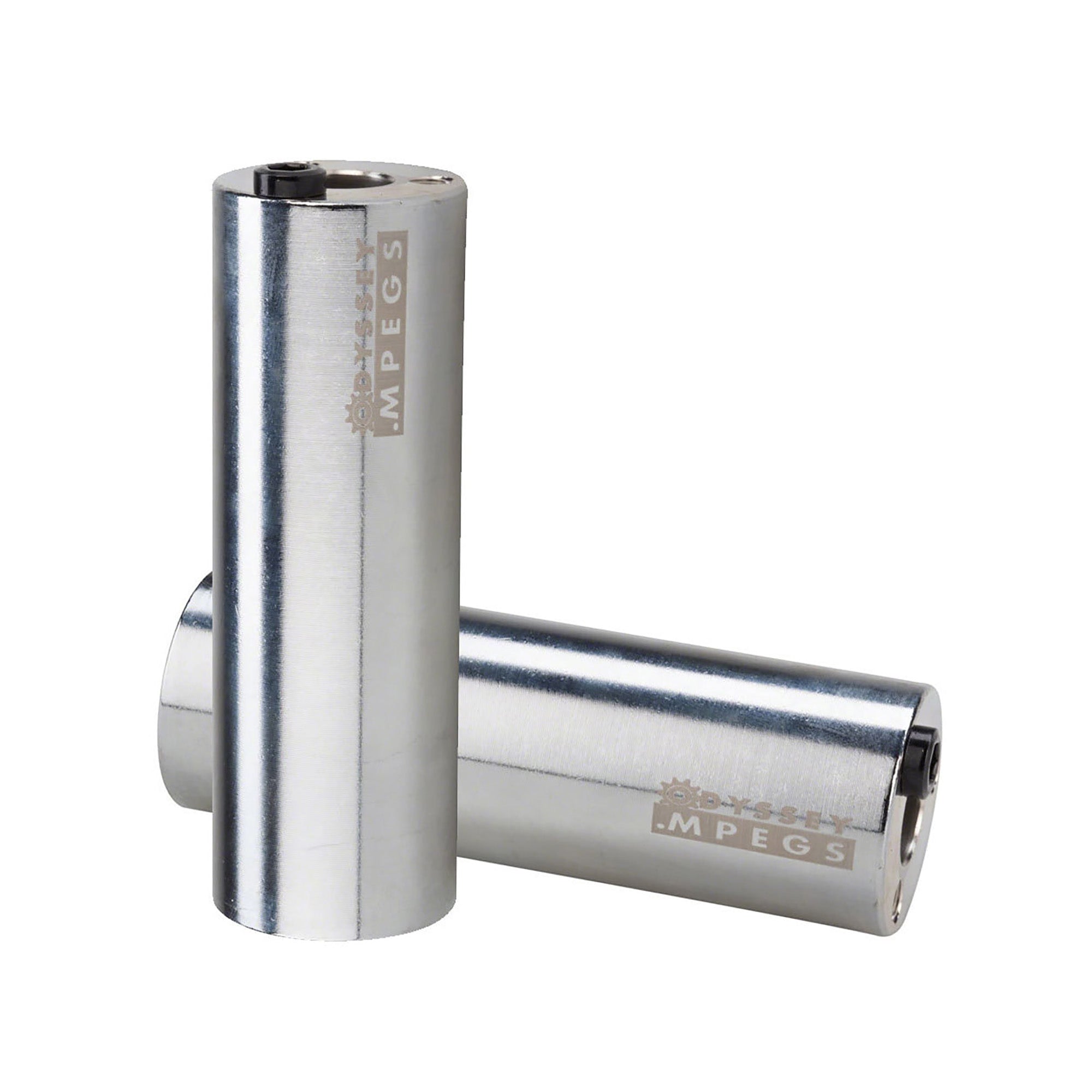 Odyssey MPEG BMX Pegs 10/14mm Chrome | ABC Bikes