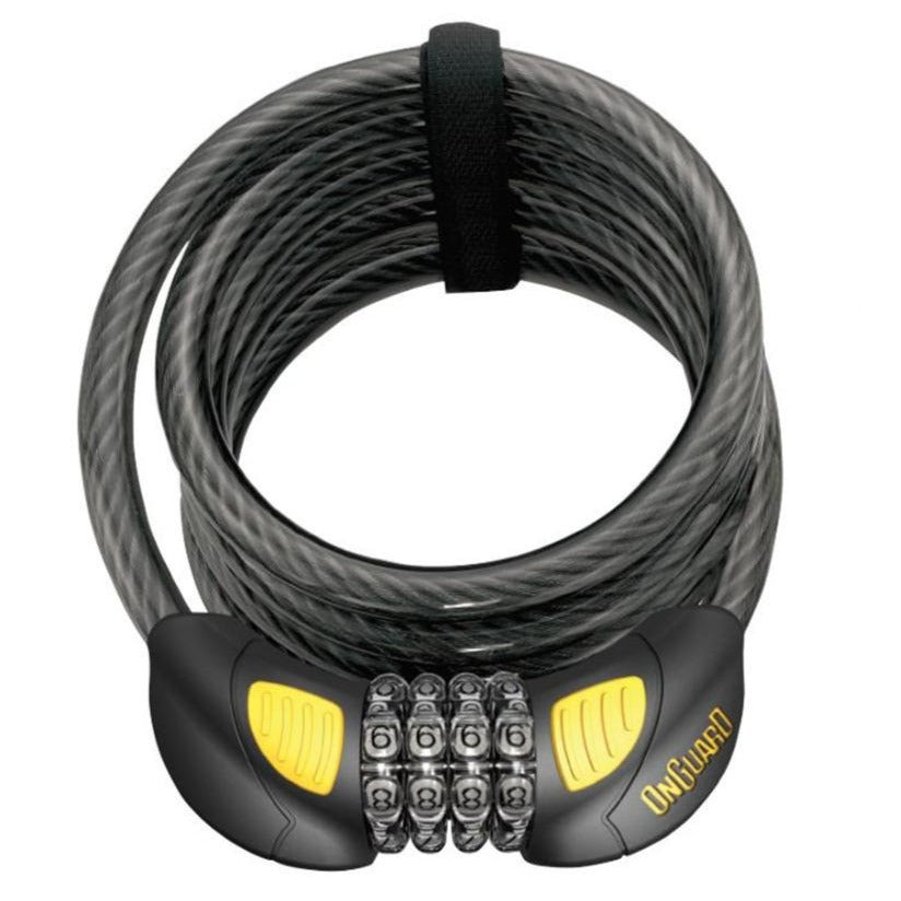 Onguard Doberman 12mm Glow Combination Lock 180cm x 12mm | ABC Bikes