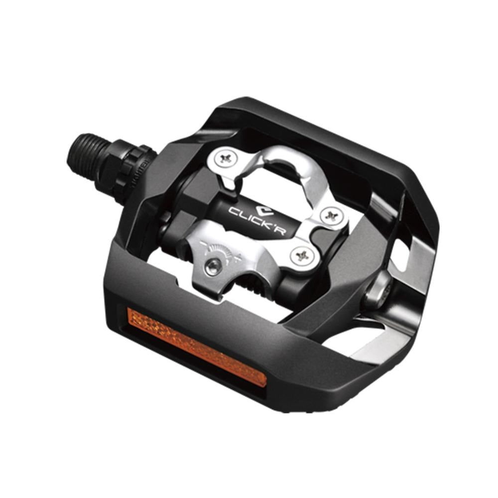 Shimano T421 ClickR SPD Touring Pedals Black | ABC Bikes