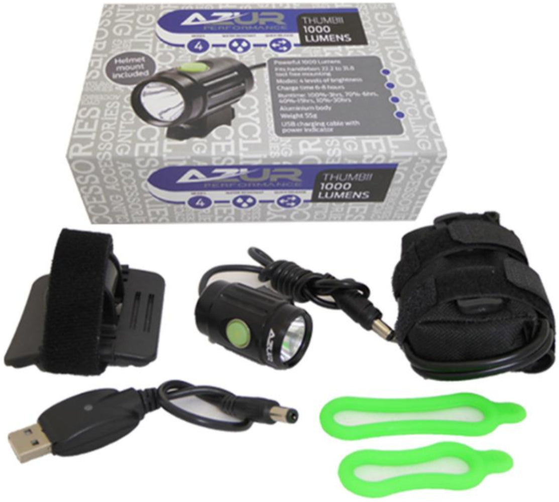 Azur Thumb II 1000 Front Light | ABC Bikes