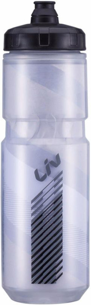 Liv PourFast Evercool Thermo Bottle 600ml Clear/Black | ABC Bikes