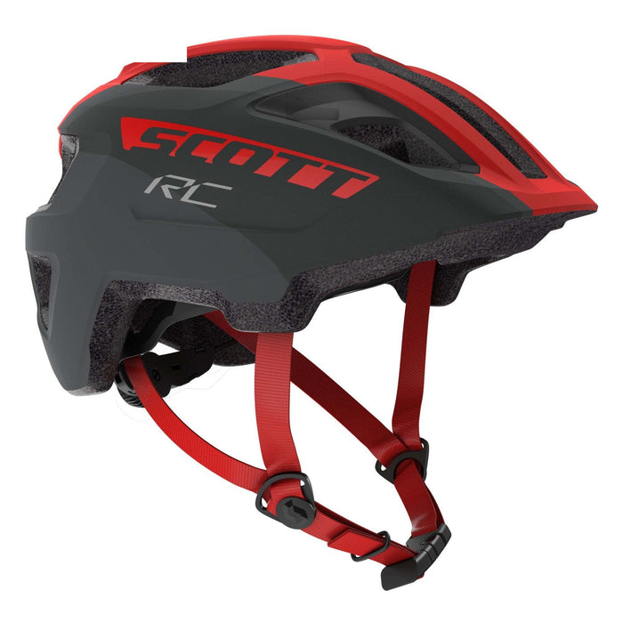 Scott Spunto Junior Kids Helmet unisize / 50-56cm Grey/Red RC | ABC Bikes