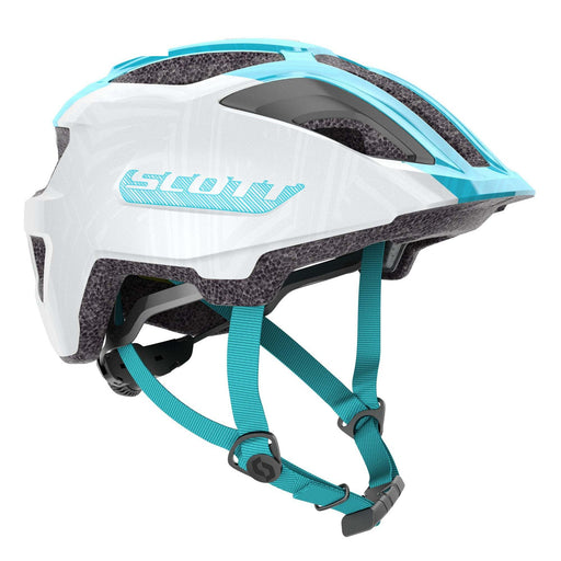 Scott Spunto Junior Kids Helmet unisize / 50-56cm Pearl White/Breeze Blue | ABC Bikes