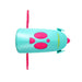 Mini Hornit Electronic Horn Turquoise/Pink | ABC Bikes