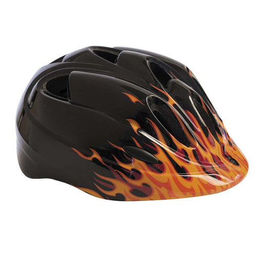Azur J36 Kids Helmet unisize / 50-54cm Black Flame | ABC Bikes