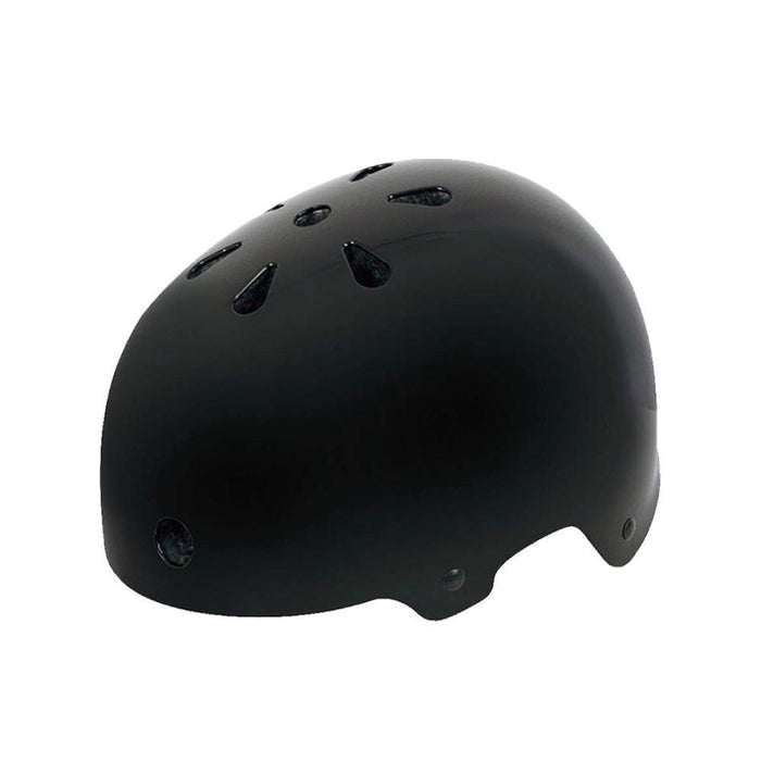 Azur U80 BMX Helmet LG / 58-62cm Gloss Black | ABC Bikes
