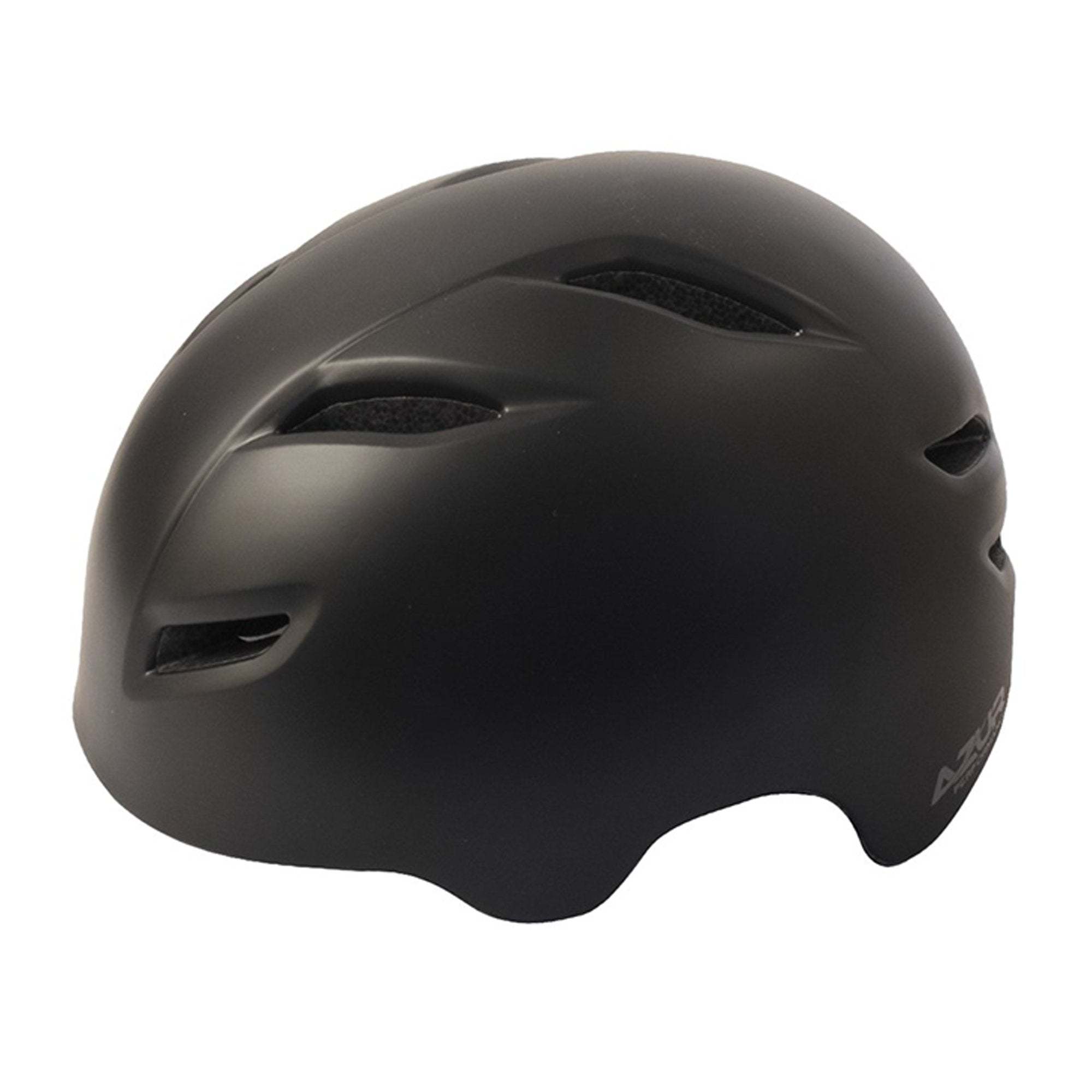 Azur U91 BMX Helmet L/XL / 58-62cm Matt Black | ABC Bikes