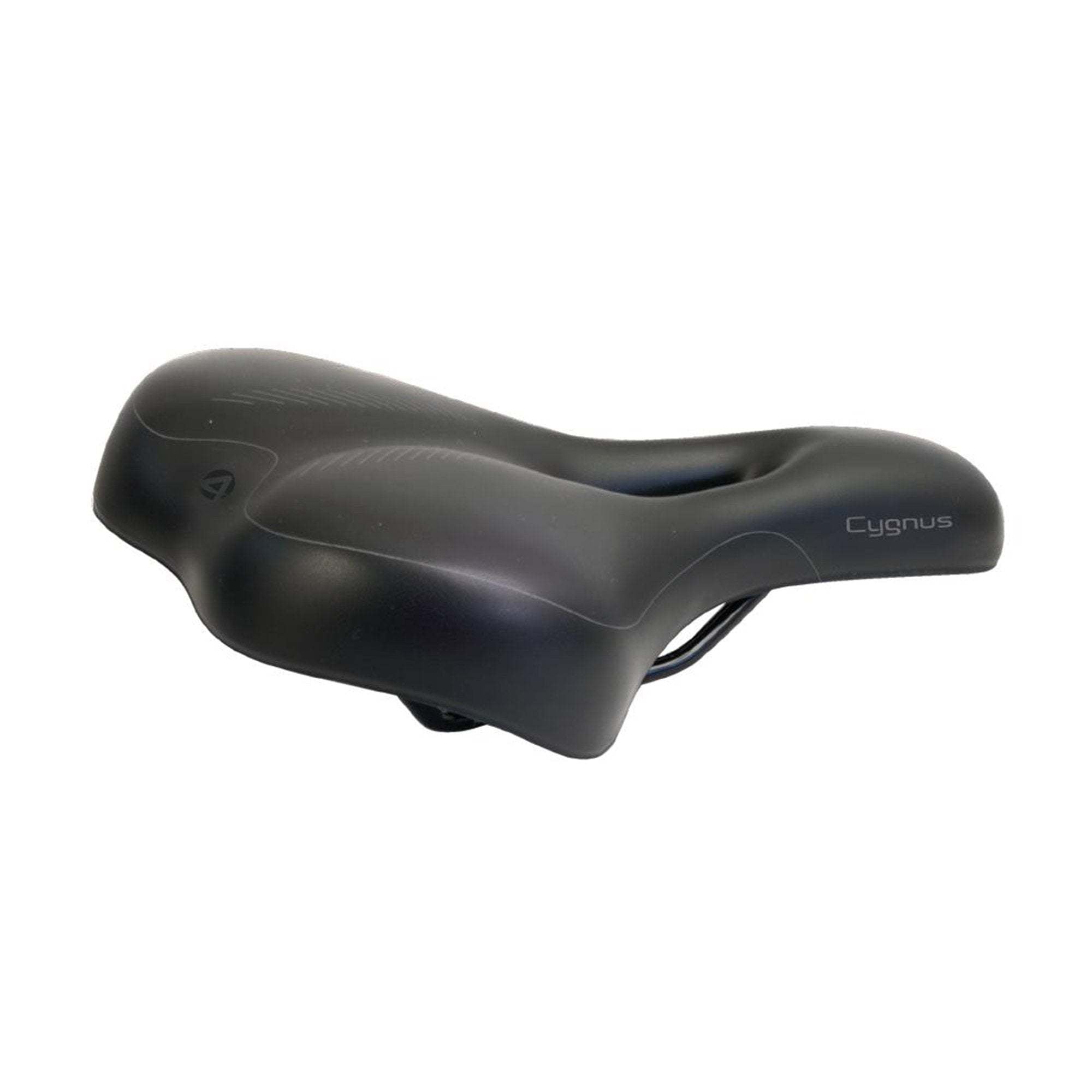 Azur Cygnus Comfort Saddle Black | ABC Bikes