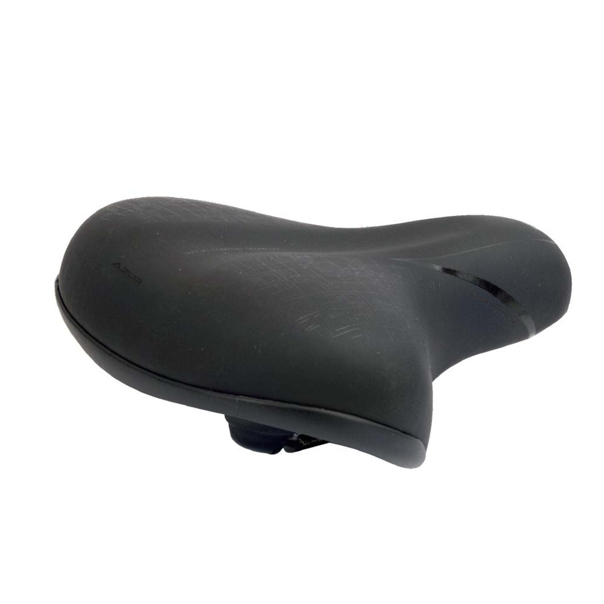 Azur Gamma Comfort Saddle Black | ABC Bikes