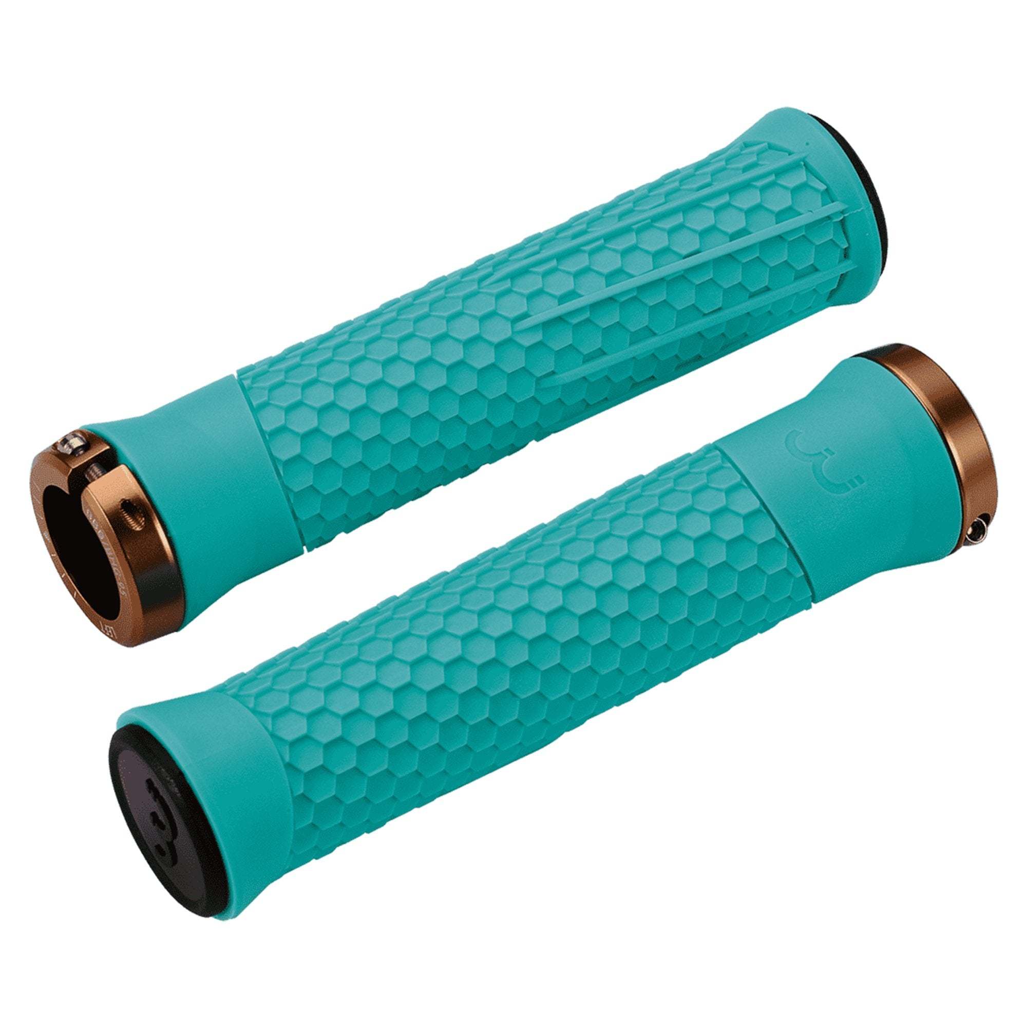 BBB Python Lock-On Grips Mint/Copper | ABC Bikes