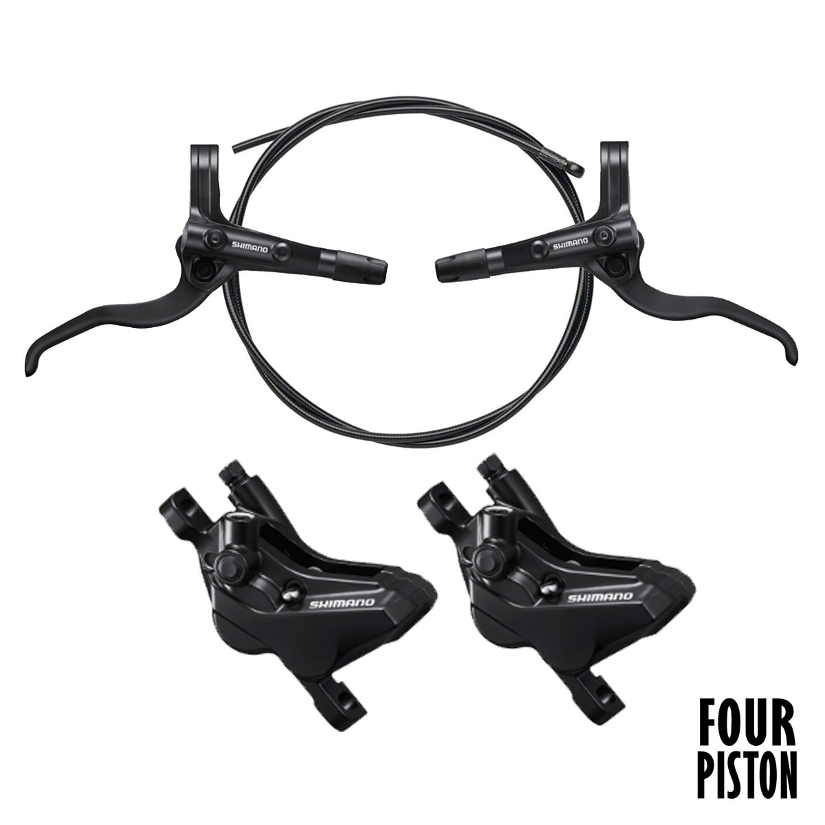 Shimano MT420 4-Piston Hydraulic Disc Brake ABC Bikes