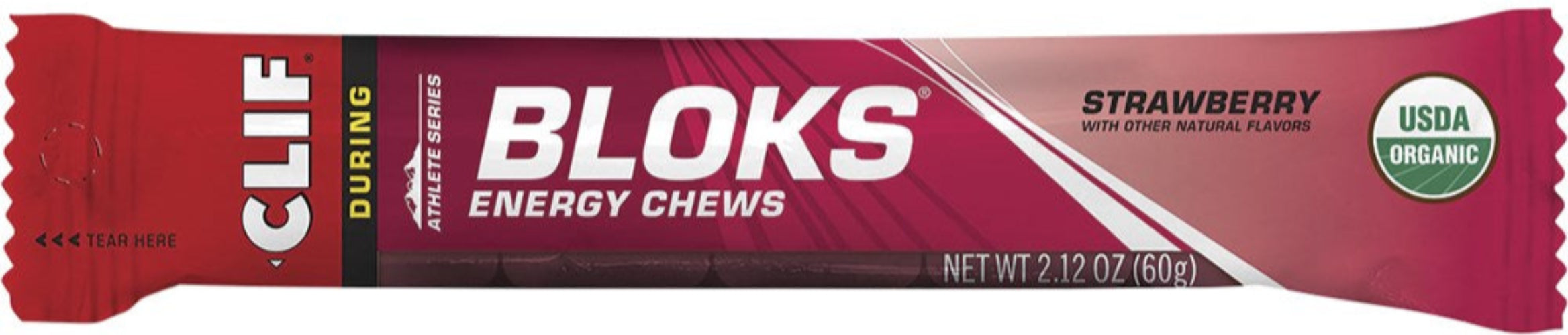 Clif Shot Bloks Energy Chews Strawberry | ABC Bikes