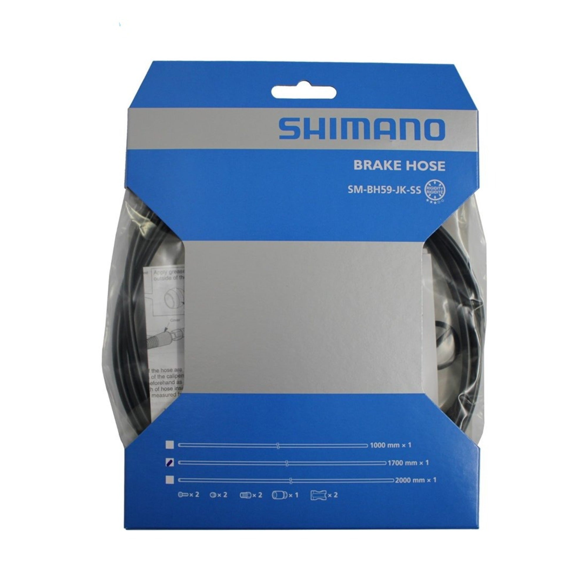 Shimano BH59 Hydraulic Hose 1700mm Black | ABC Bikes