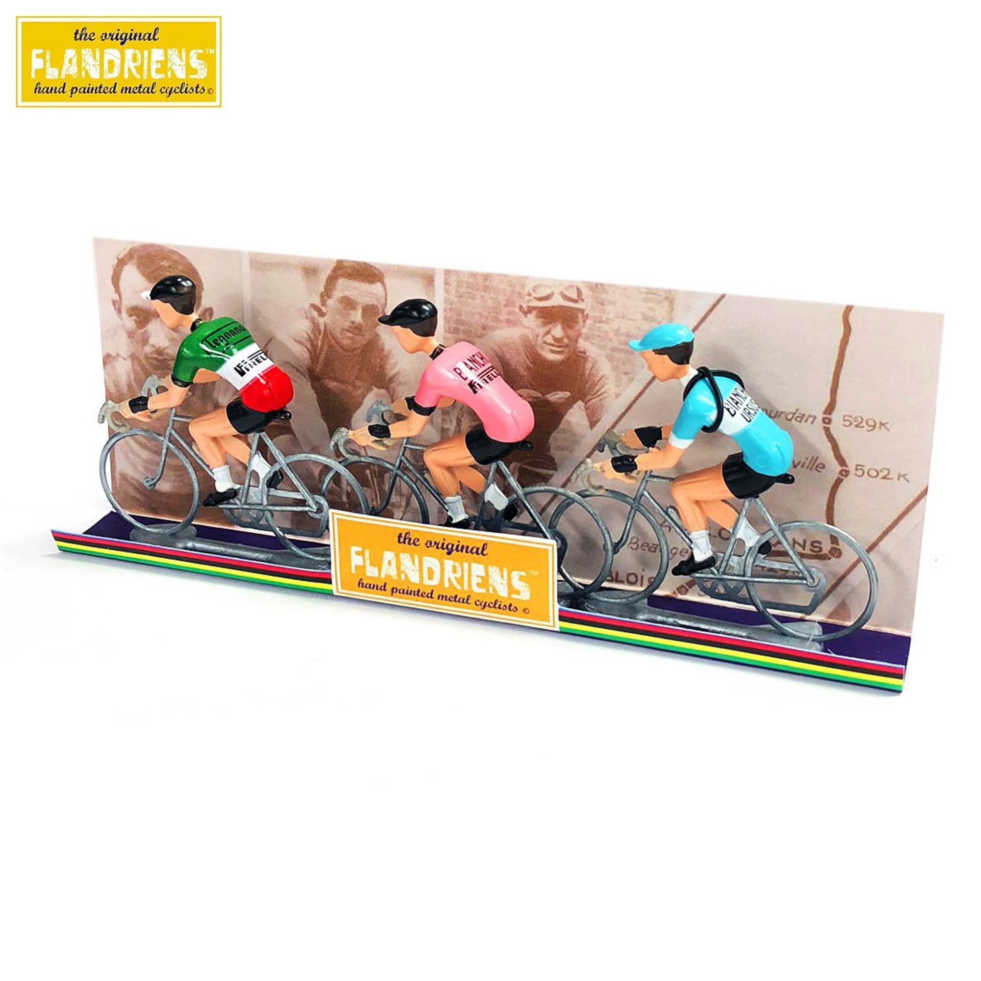 Flandriens Cycling Hero Miniatures Fausto Coppi | ABC Bikes