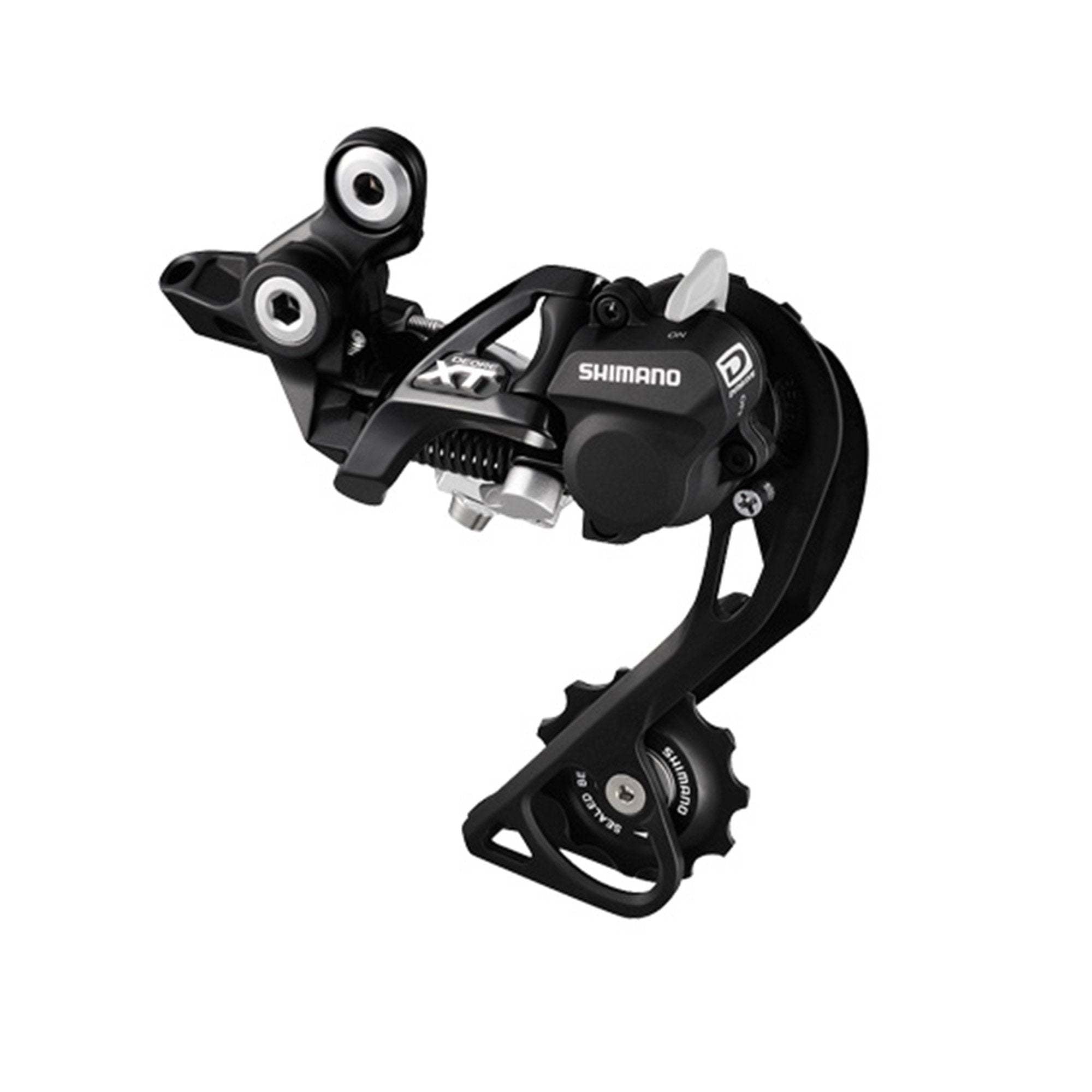 Shimano XT M786 Shadow+ 10sp Rear Derailleur Medium Black | ABC Bikes