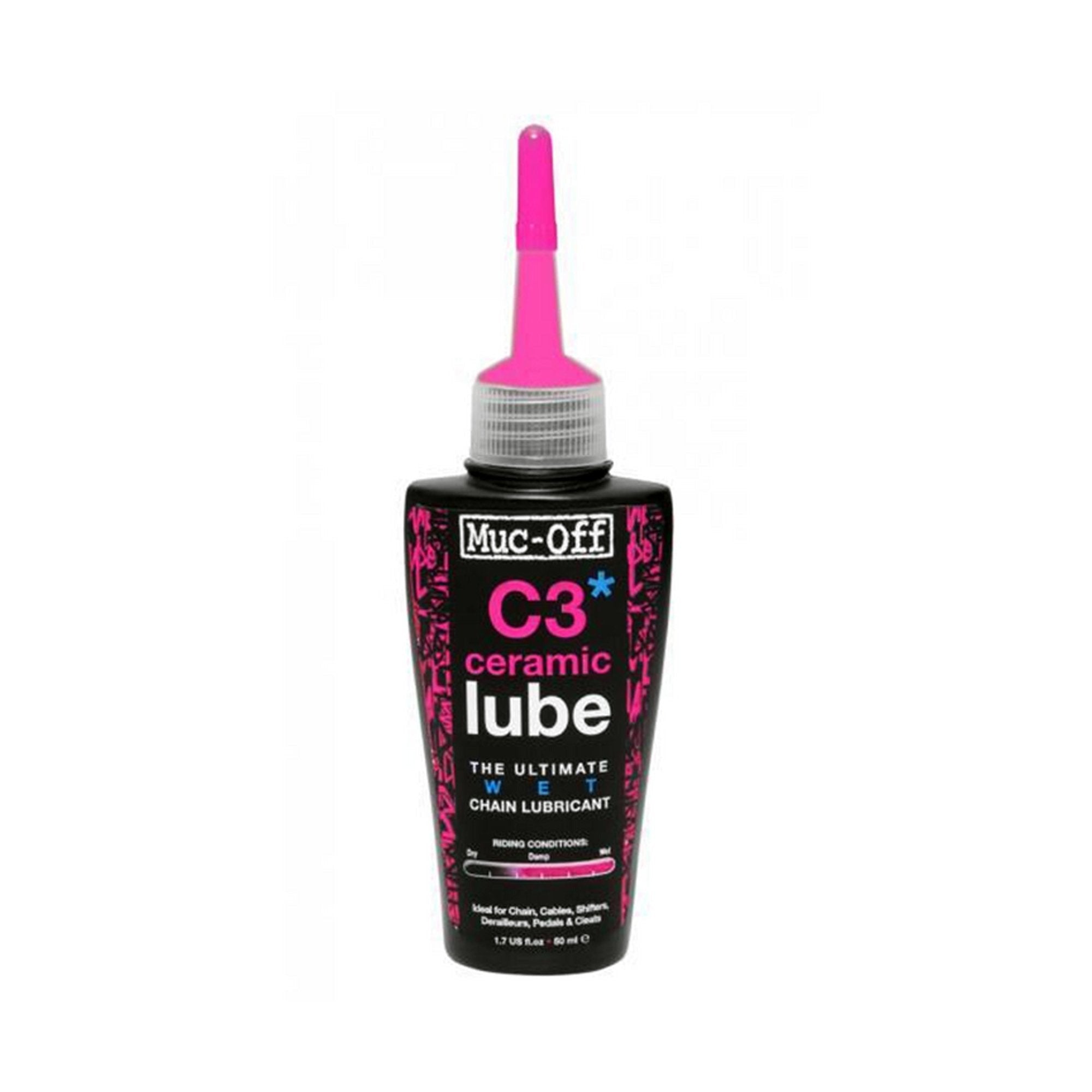 Muc-Off C3 Ceramic Wet Lube 50ml | ABC Bikes