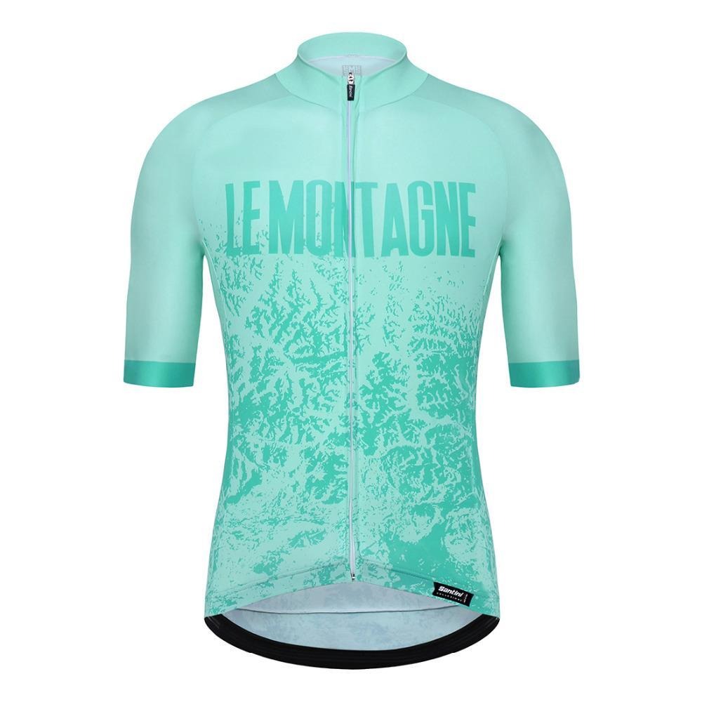Santini Alpi Jersey XS Light Blue | ABC Bikes