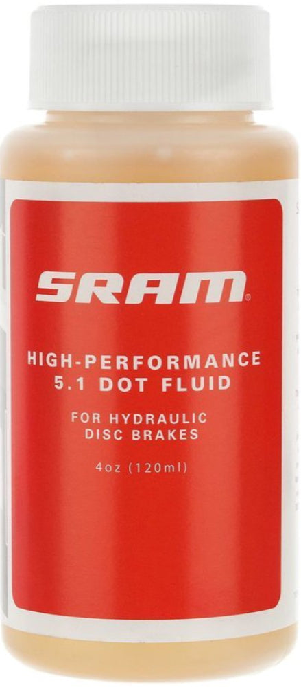 SRAM DOT 5.1 Hydraulic Brake Fluid 120ml | ABC Bikes