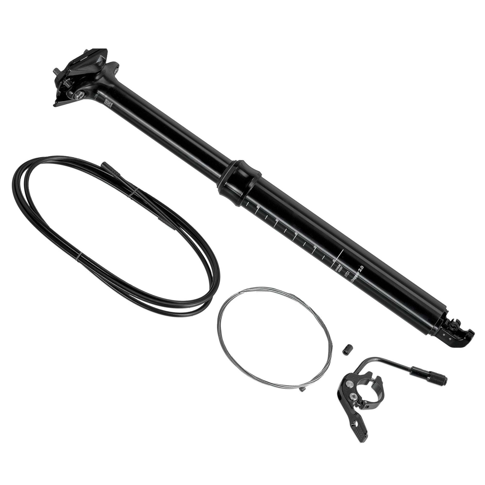 Syncros Duncan 2.0 Dropper Post 31.6mm x 125mm Travel Black | ABC Bikes