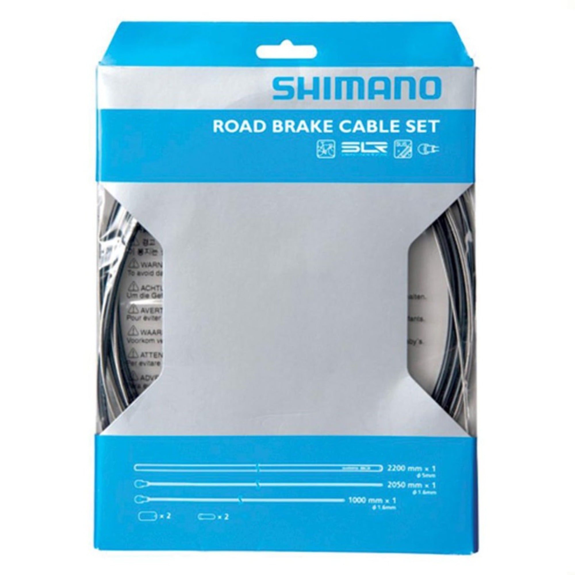 Shimano Road Stainless Brake Cable Kit Black | ABC Bikes