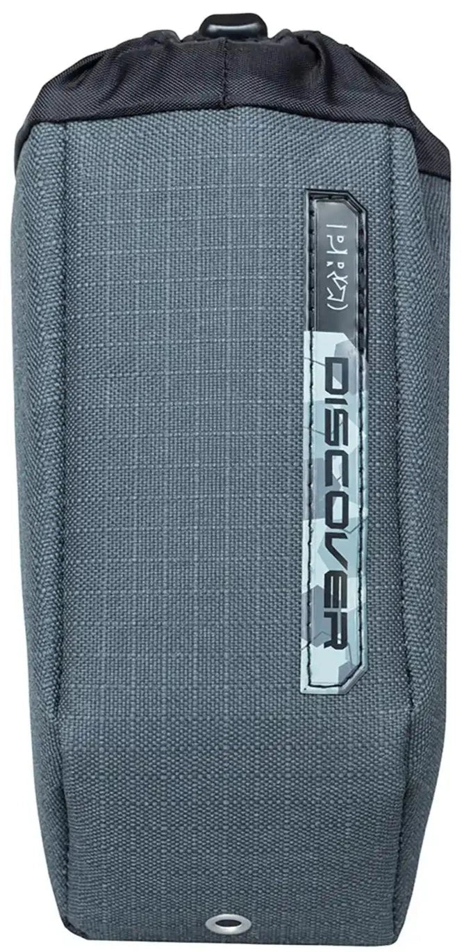 PRO Discover Gravel Bottle Bag accessory with durable straps and compact design for cycling hydration storage.