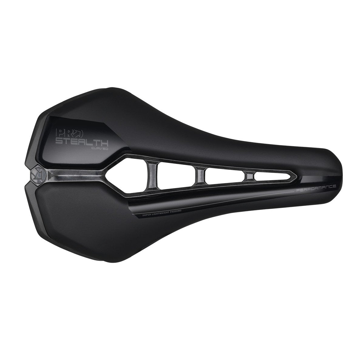 PRO Stealth Curved Performance Road Saddle 142mm Black | ABC Bikes