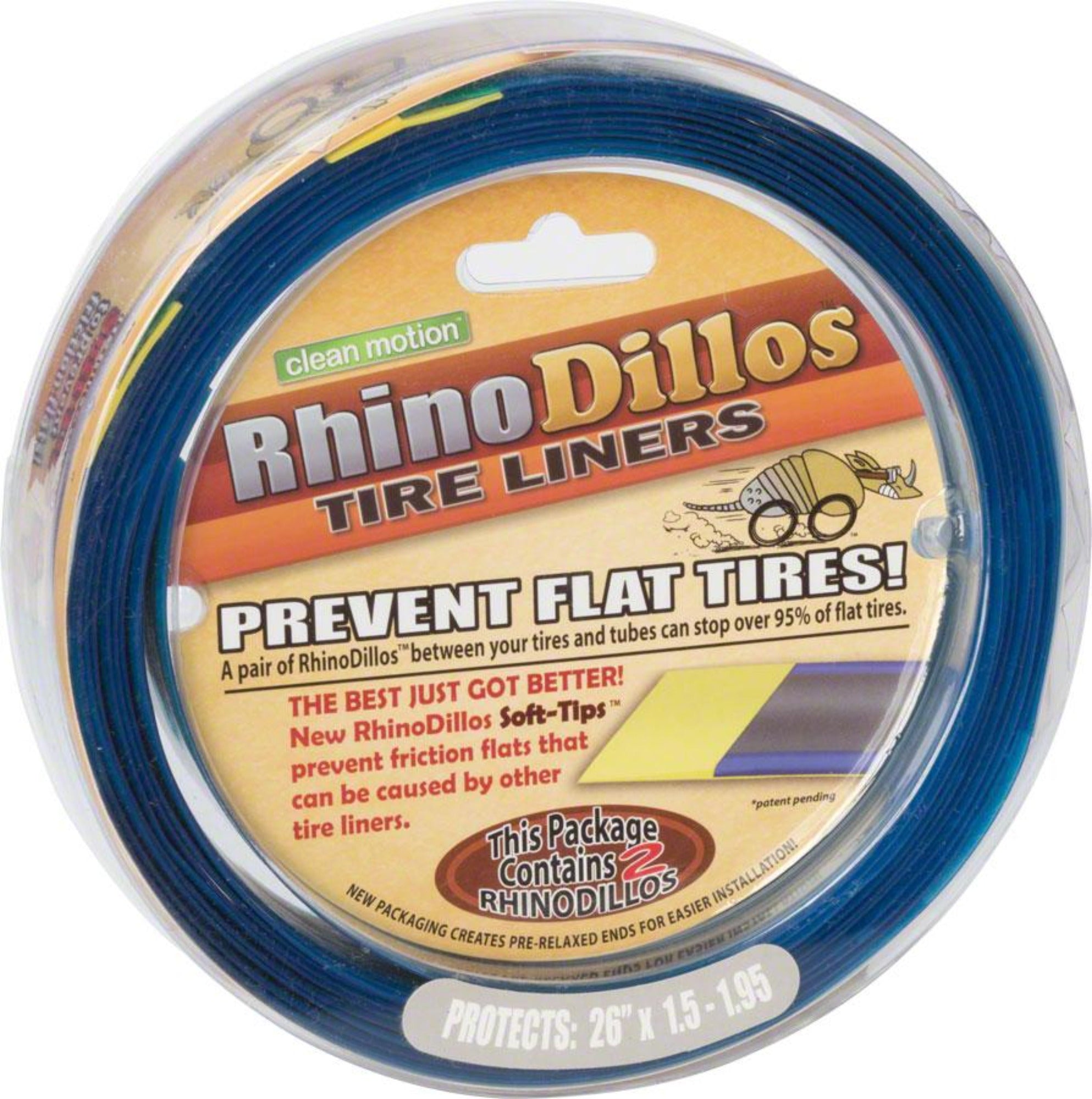 Rhinodillos Tyre Liners 26 x 1.50-1.95 Silver | ABC Bikes