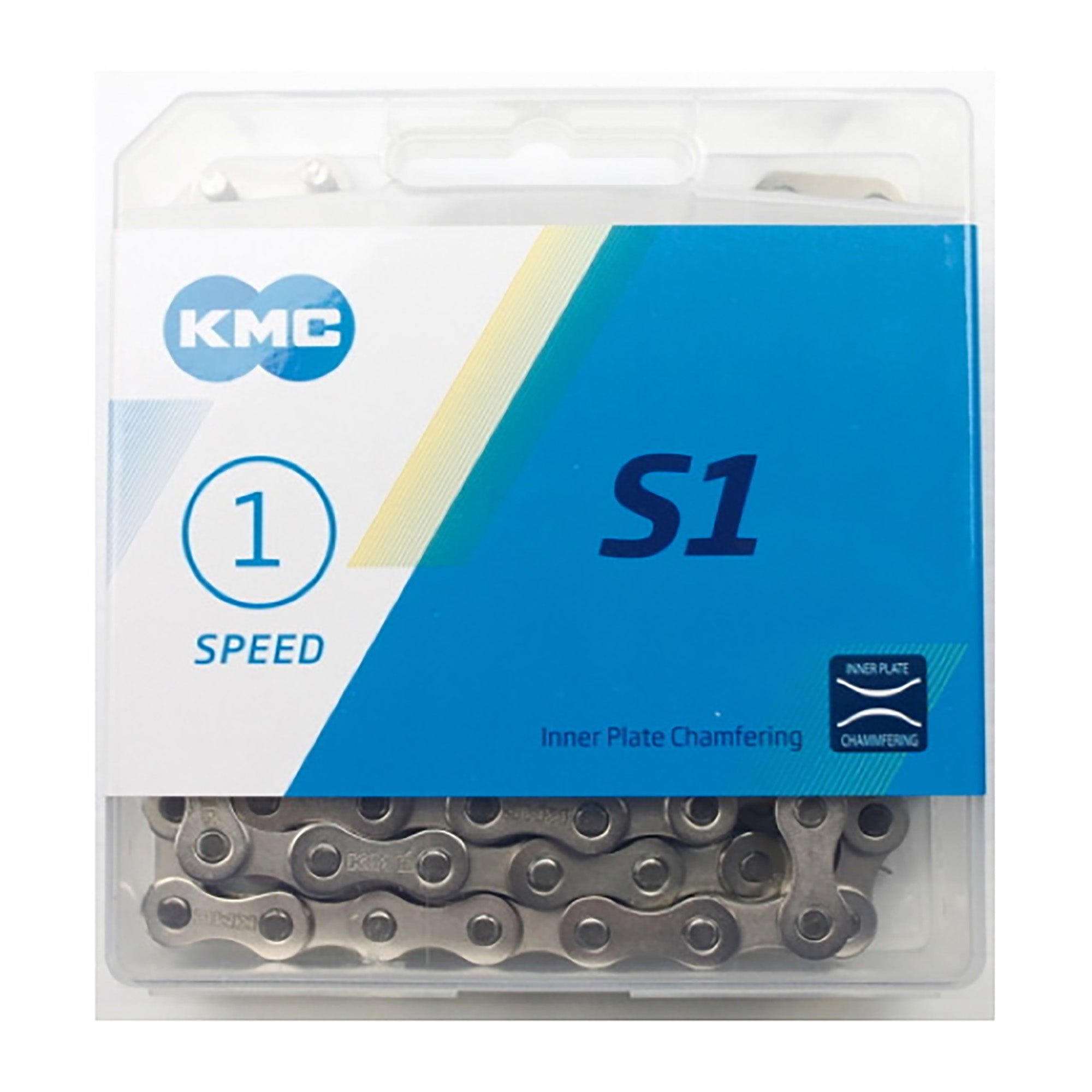 KMC S1 BMX Chain 1/2 x 1/8 Silver | ABC Bikes