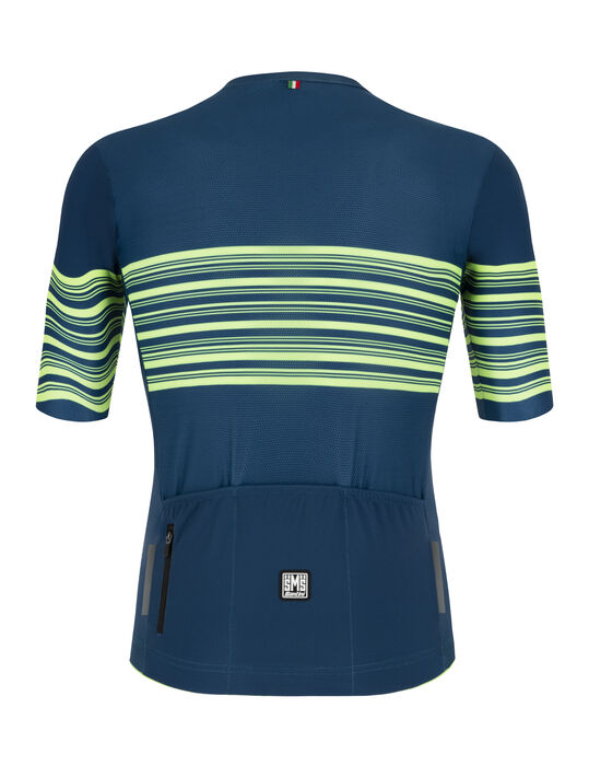 Santini Tono Profilo SS Mens Jersey XS Blue | ABC Bikes