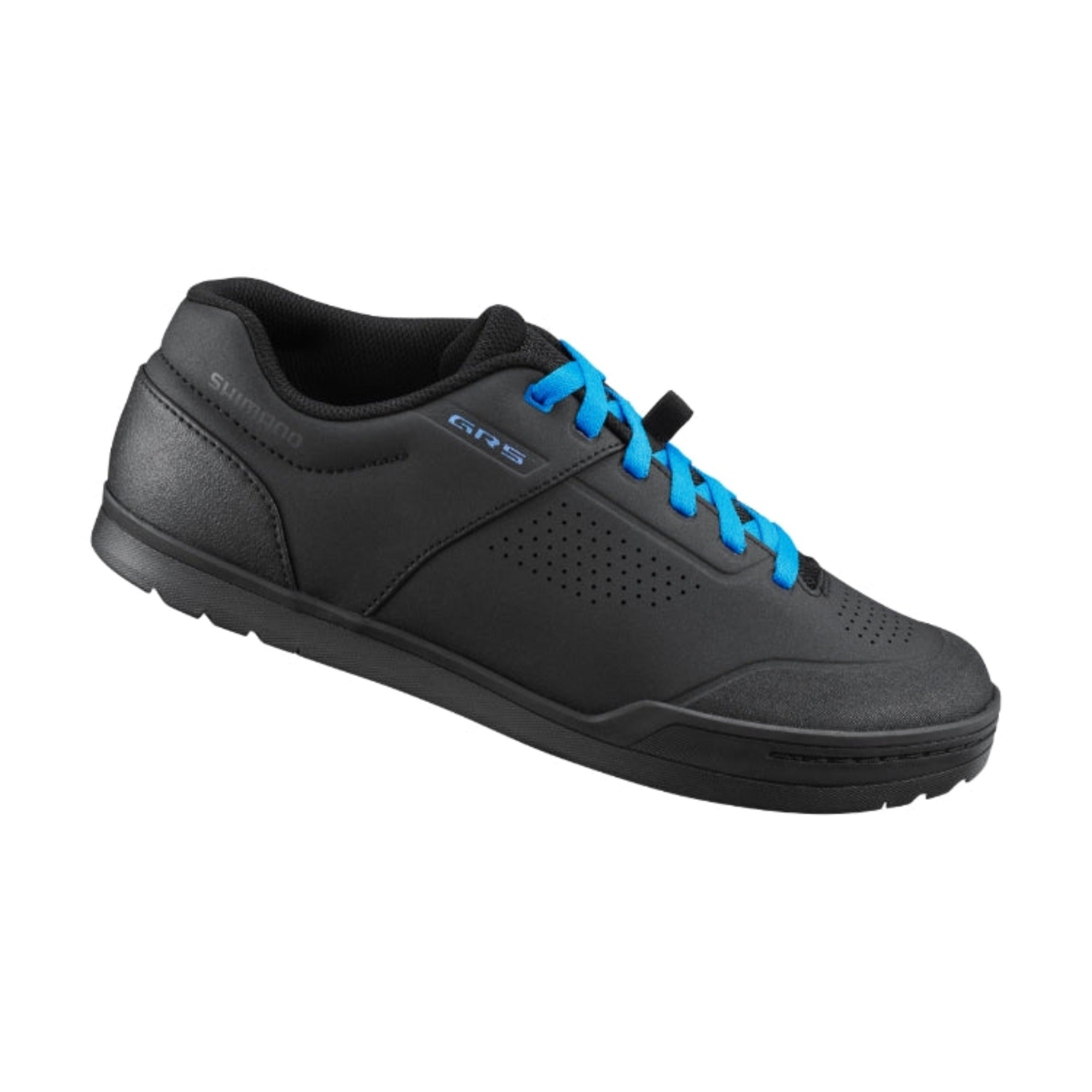 Shimano GR501 Mens Platform MTB Shoes 40 Black/Blue | ABC Bikes