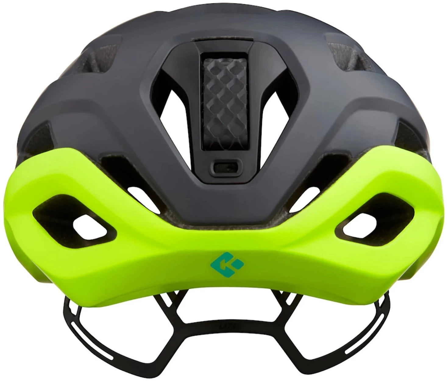 Lazer Strada KinetiCore Road Helmet LG / 58-61cm Matt Dark Grey/Flash Yellow | ABC Bikes