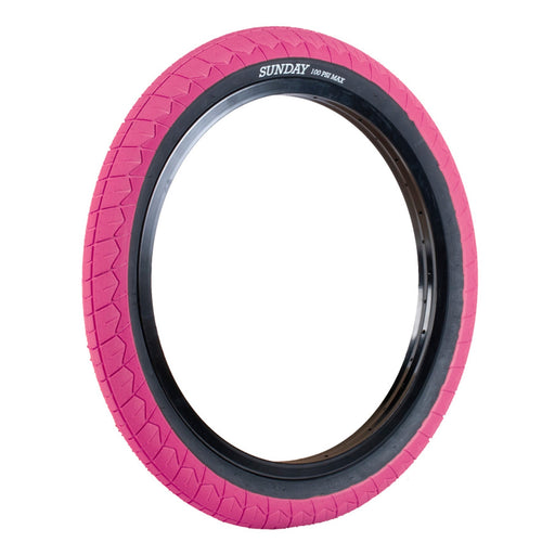 Sunday Current V2 Wirebead BMX Tyre 20 x 2.40 Pink/Black | ABC Bikes
