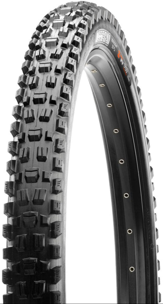 Maxxis Assegai EXO TR Folding MTB Tyre 27.5 x 2.50 Black | ABC Bikes