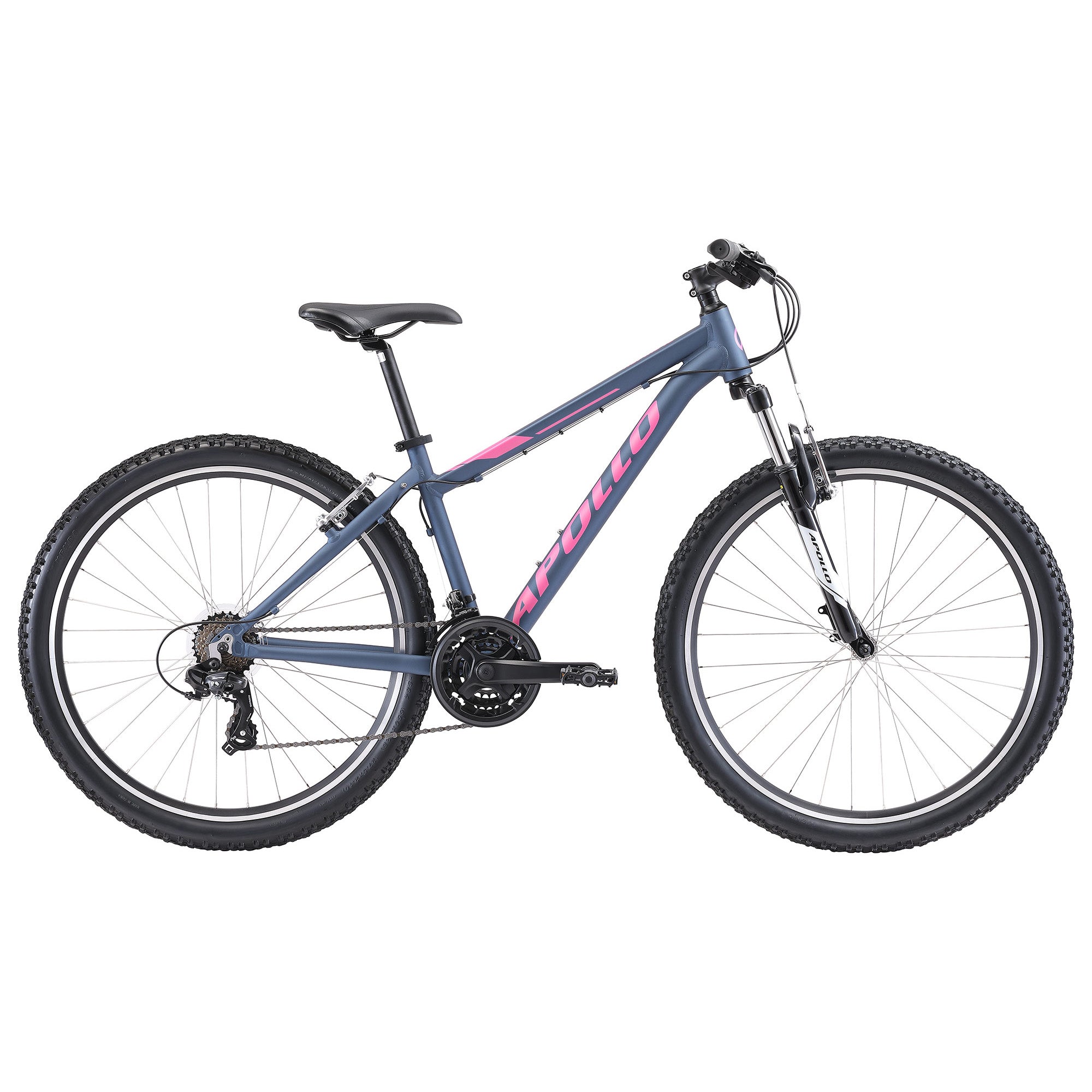 2022 Apollo Aspire 10 W MD / 27.5 Matt Slate/Pink | ABC Bikes