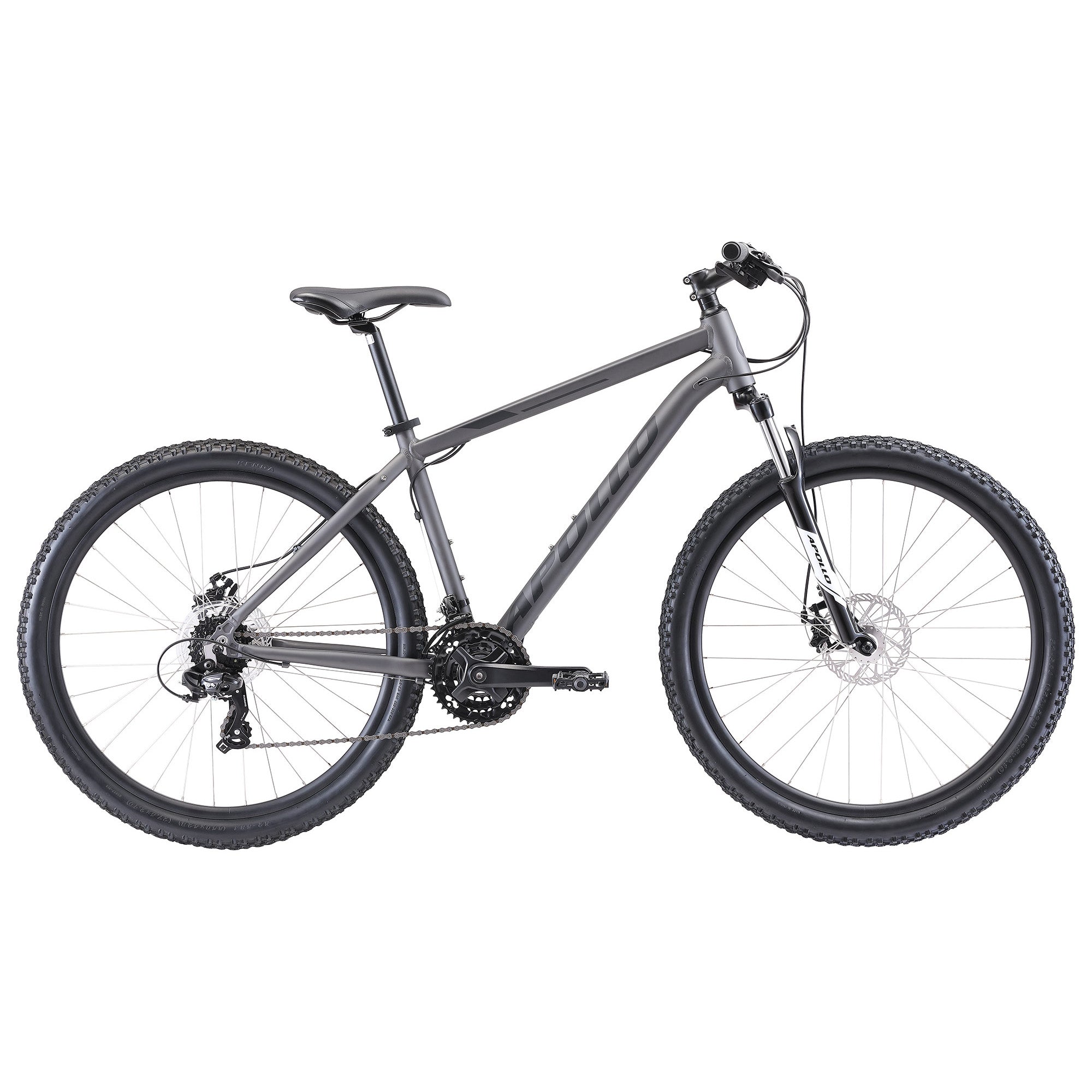 2022 Apollo Aspire 20 LG / 27.5 Matt Charcoal/Black | ABC Bikes