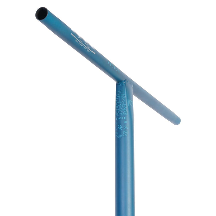 urbanArtt Civic Cromoly Double-Butted Scooter T Bars Arctic Blue | ABC Bikes