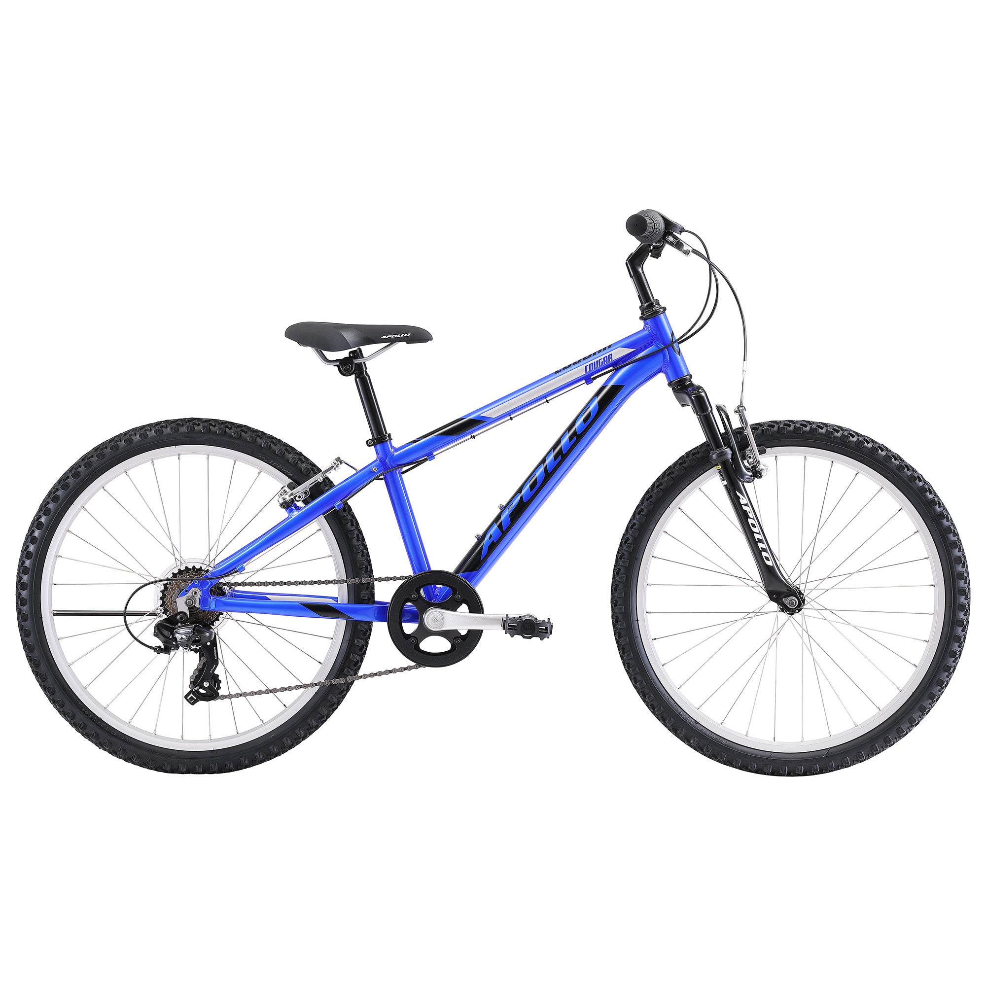 2022 Apollo Cougar Gloss Blue/Black/Silver | ABC Bikes