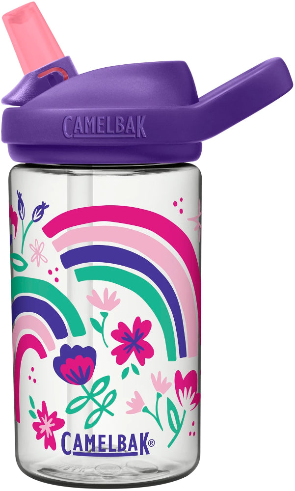 Camelbak Eddy+ Kids Bottle 400ml Rainbow Floral | ABC Bikes